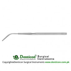 Cogswell Suction Tube With Finger Cutt Off Stainless Steel, 24.5 cm - 9 3/4" Diameter 2.0 mm Ø